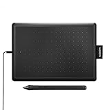 One by Wacom Small Graphics Drawing Tablet 8.3 x 5.7 Inches, Portable Versatile for Students and Creators, Ergonomic 2048 Pressure Sensitive Pen Included, Compatible with Chromebook Mac and Windows