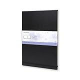 Moleskine Art Watercolor Album, Hard Cover, A3 (11.75' x 16.5') Plain/Blank, Black, 60 Pages