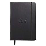 Rhodia Webnotebook - A5 (5.5 x 8.25 inches), Lined, Black