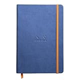 Rhodia Rhodiarama Webnotebook - Lined 96 Sheets - 5 1/2 x 8 1/4 - Sapphire Cover