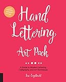 Hand Lettering Art Pack: A Guide to Modern Lettering, Calligraphy, and Art Techniques-Includes book and lined sketch pad