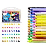 12/24/36/48 Colors Waxes Crayon for Children Twistable Crayon Washable Crayon Oil Painting Stick Art Supplies