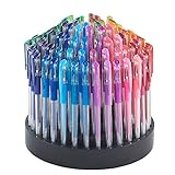 GelWriter Premium Gel Pens in a Rotating Stand - 100 Count